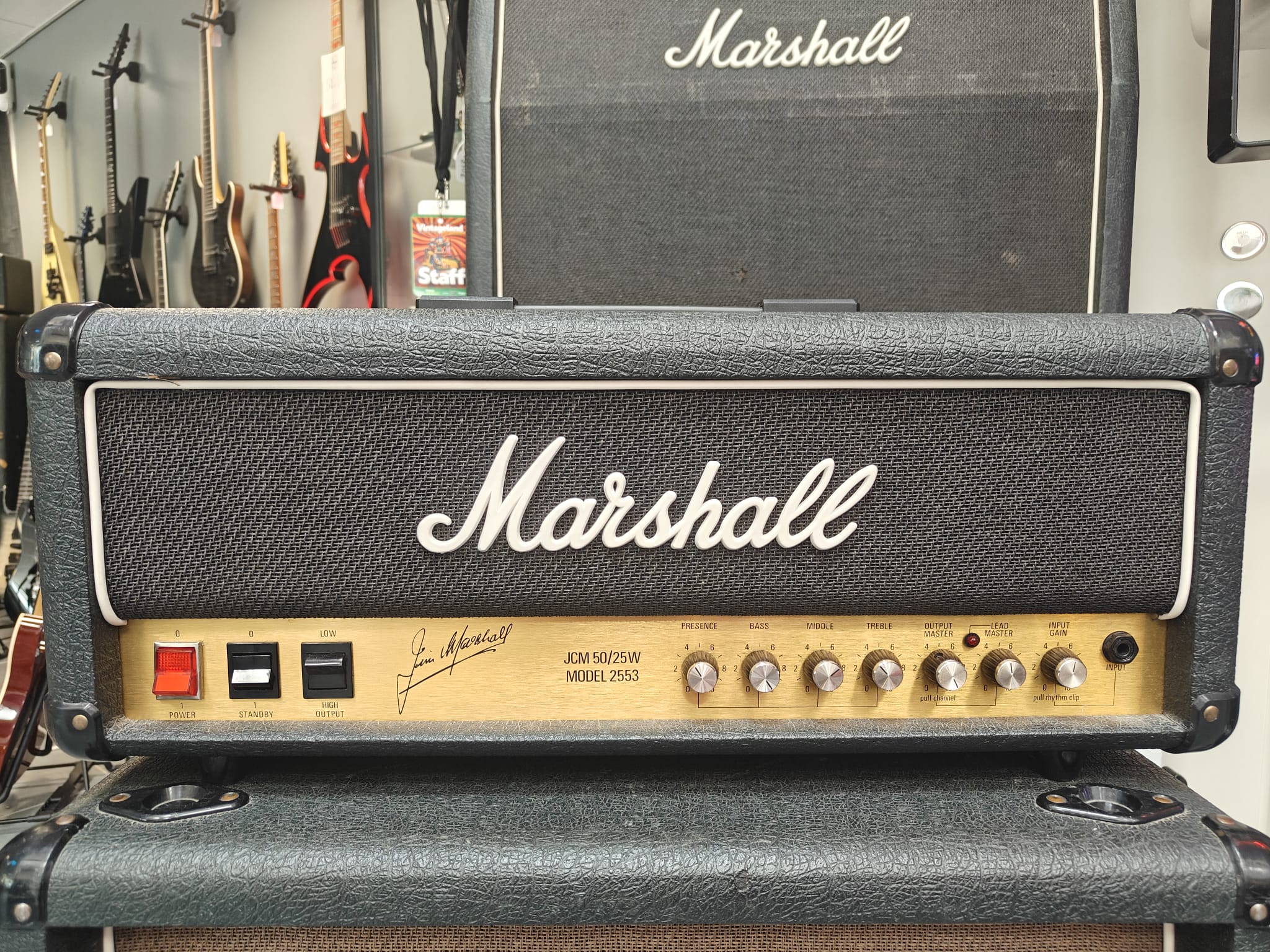 Marshall JCM 50/25 Black Jubilee 2553 1989