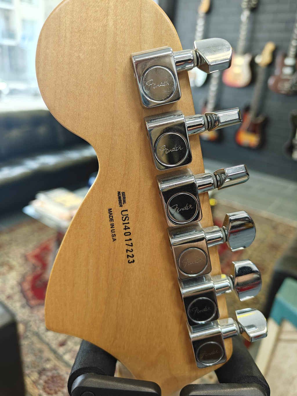 Fender American Special Stratocaster Surf Green 60th Anniversary 2014