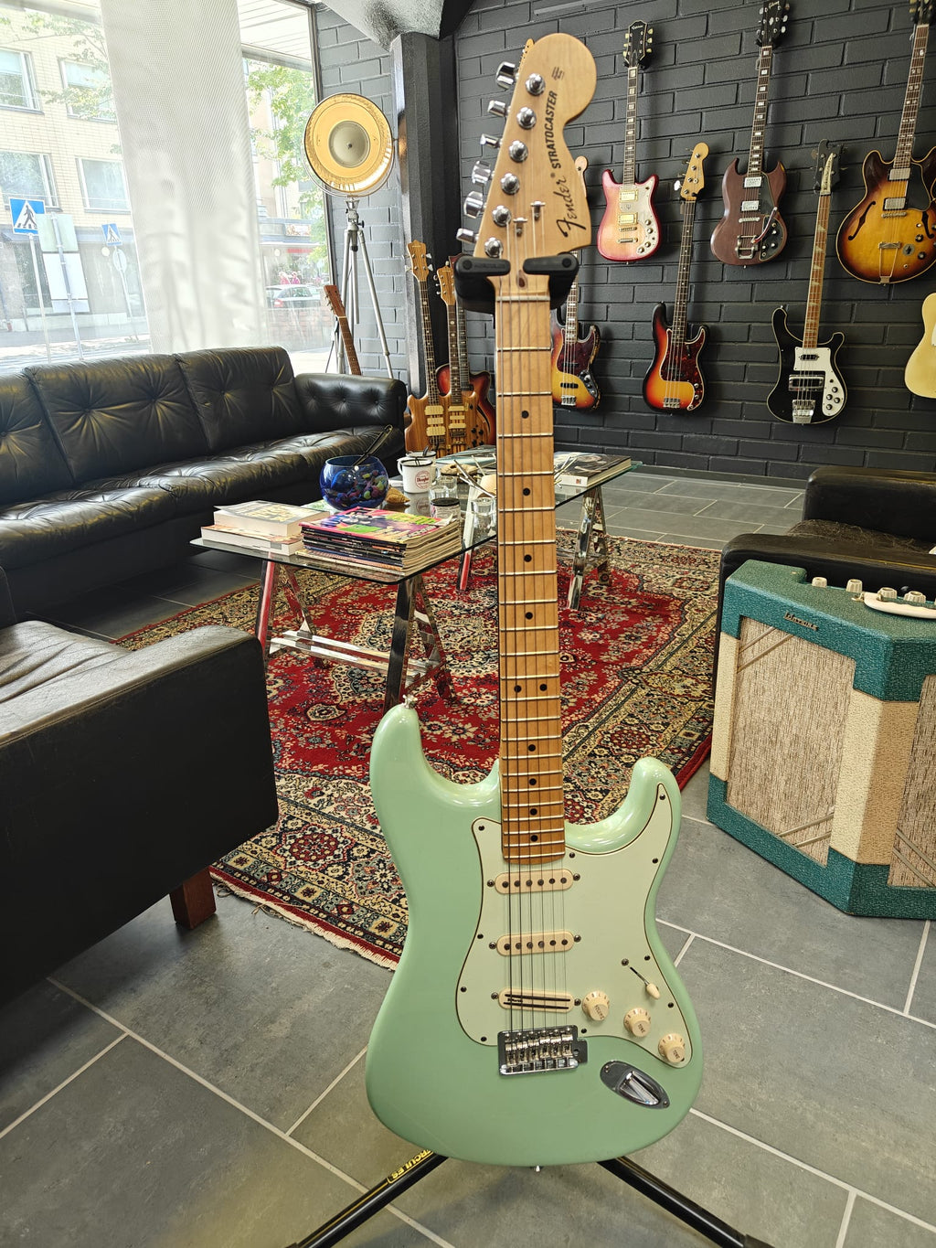 Fender American Special Stratocaster Surf Green 60th Anniversary 2014