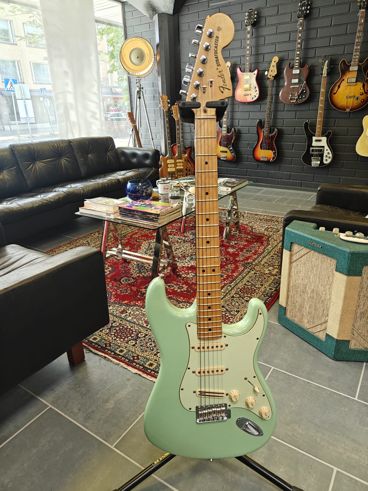 Fender American Special Stratocaster Surf Green 60th Anniversary 2014