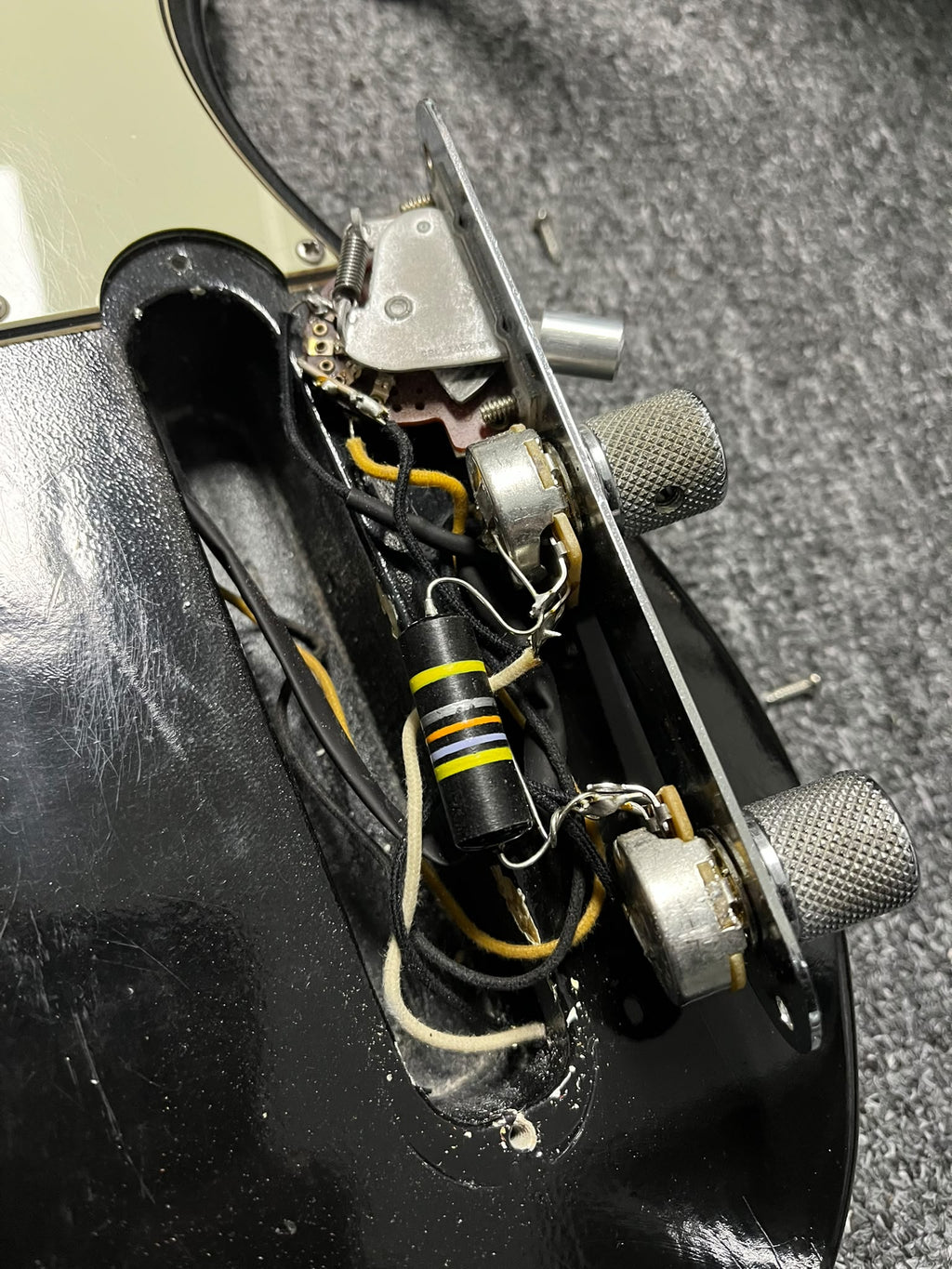 Fender Telecaster 1974 Black Refin