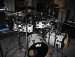 DW Collector´s Finish Ply Ultra-White Marine with Black Rims Whole Set