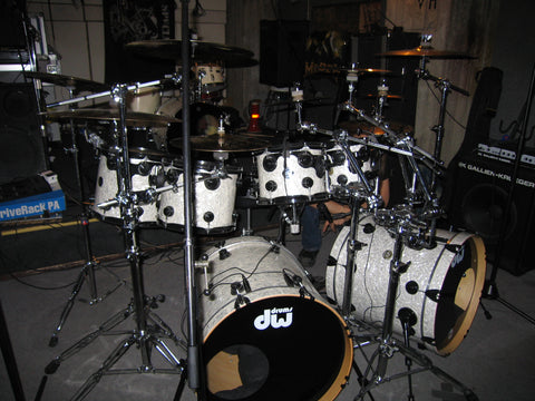 DW Collector´s Finish Ply Ultra-White Marine with Black Rims Whole Set