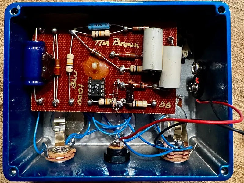 Browntone Hoochee-Mama Overdrive Pedal 2006 S:N 0001