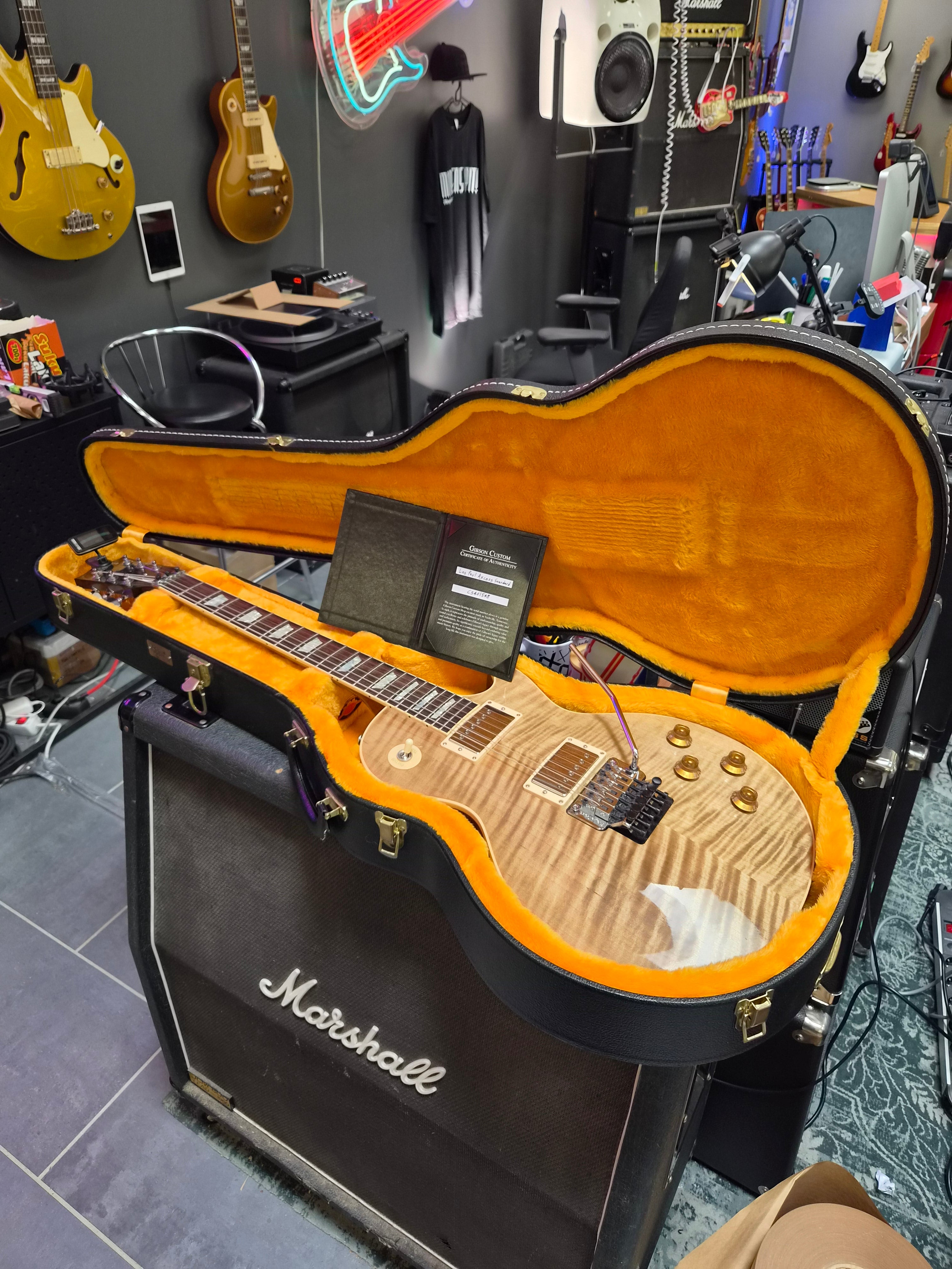 Gibson Les Paul Axcess Standard Figured Floyd Rose DC Rust 2024