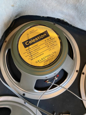 Celestion T1221 Greenback Speaker Quad 1967