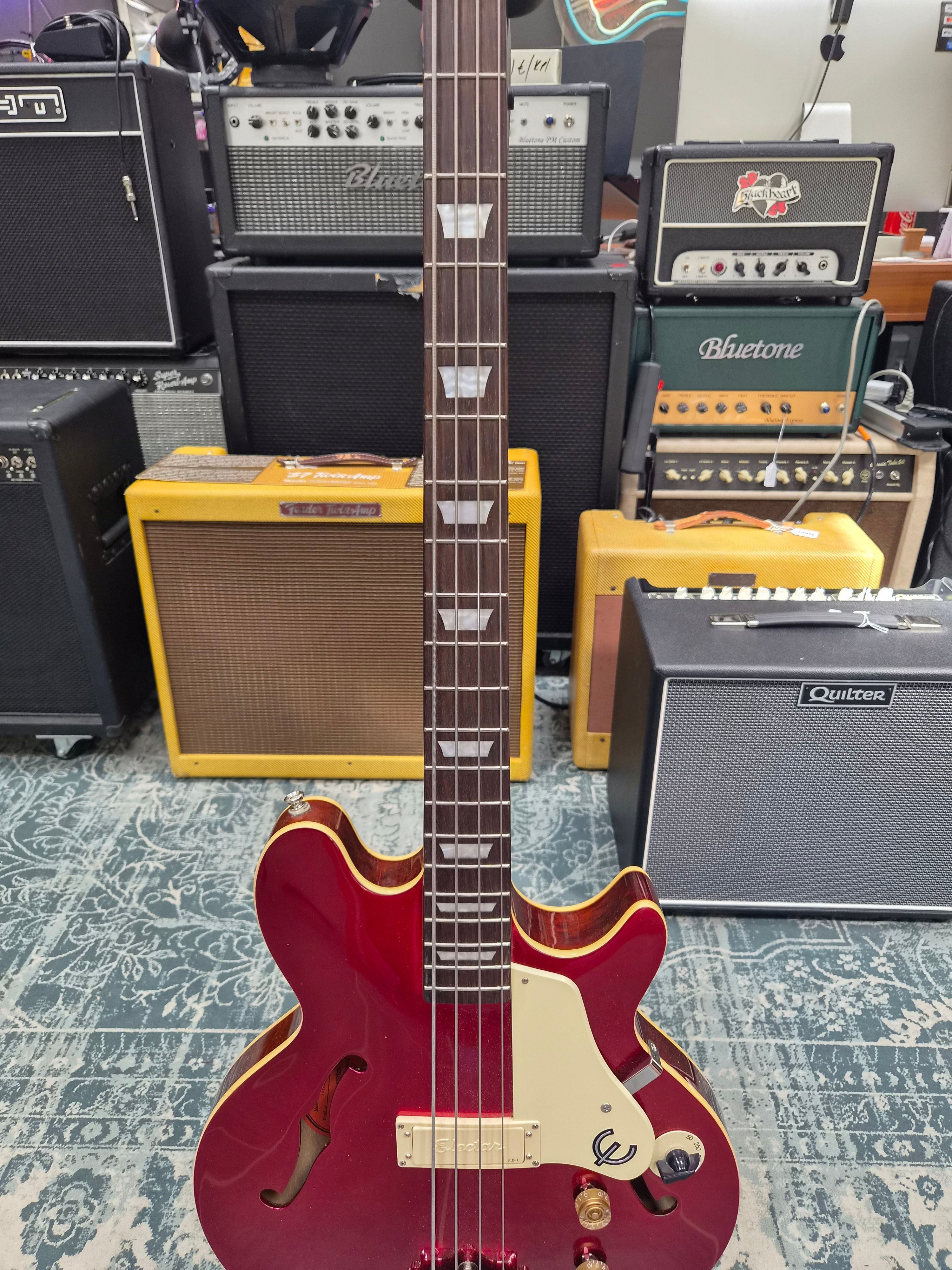 Epiphone Jack Casady Sparkling Burgundy