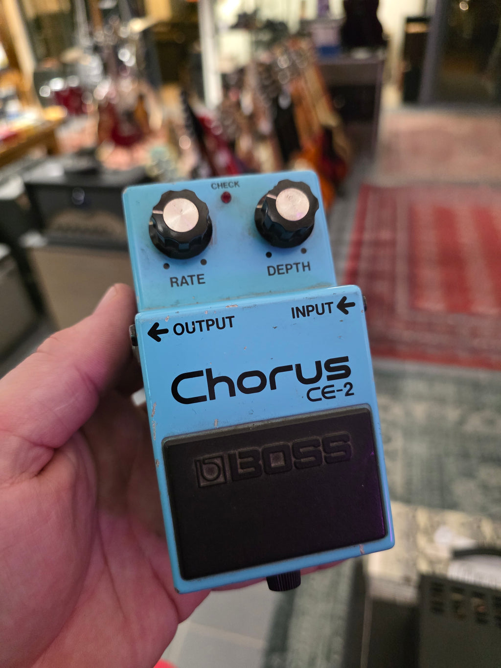 Boss Chorus CE-2 Made in Japan Black Label