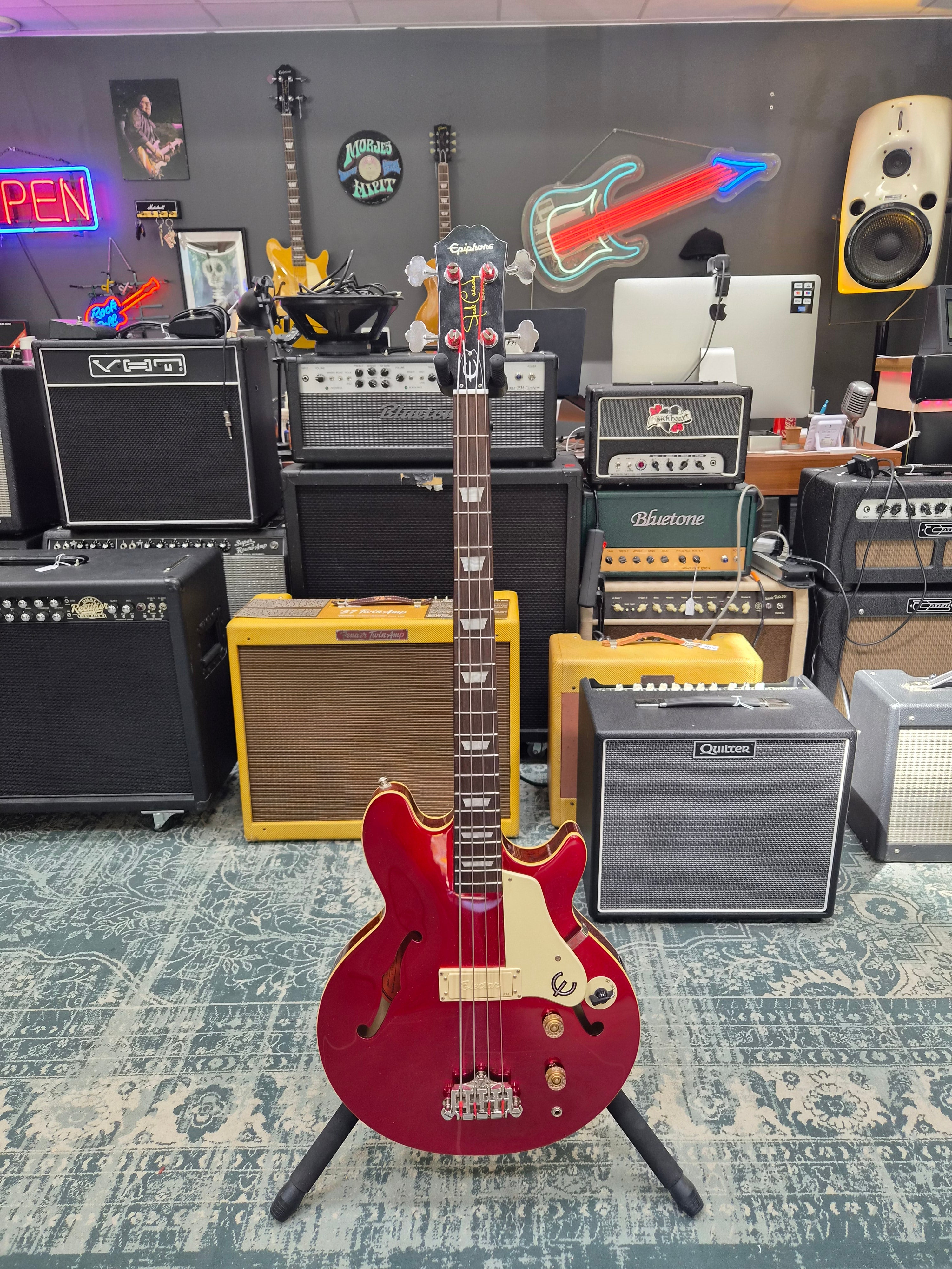 Epiphone Jack Casady Sparkling Burgundy