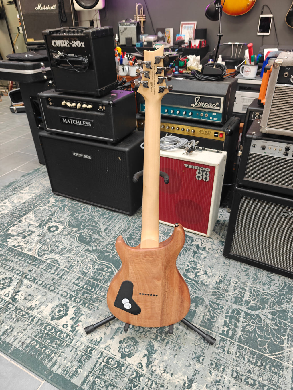 PRS SE Mark Holcomb Svn 7 String Walnut Top