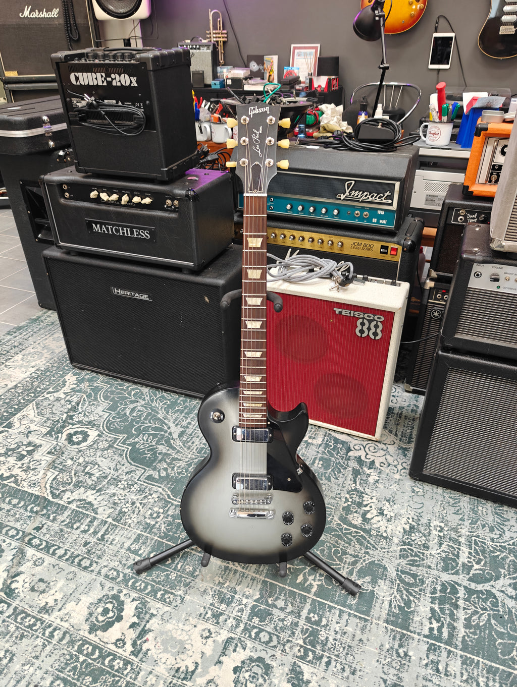 Gibson Les Paul 70s Tribute Silverburst