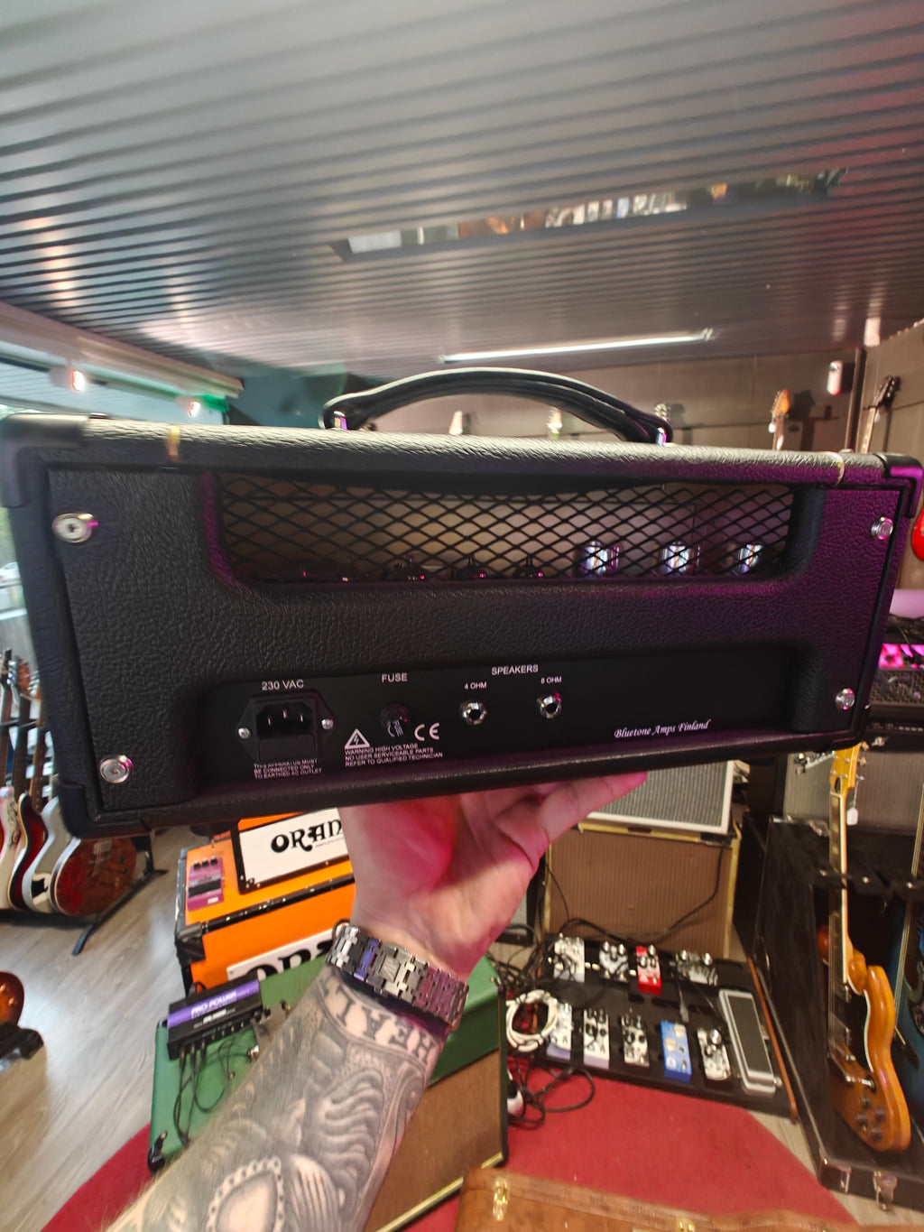 Bluetone Plexi 10 Head