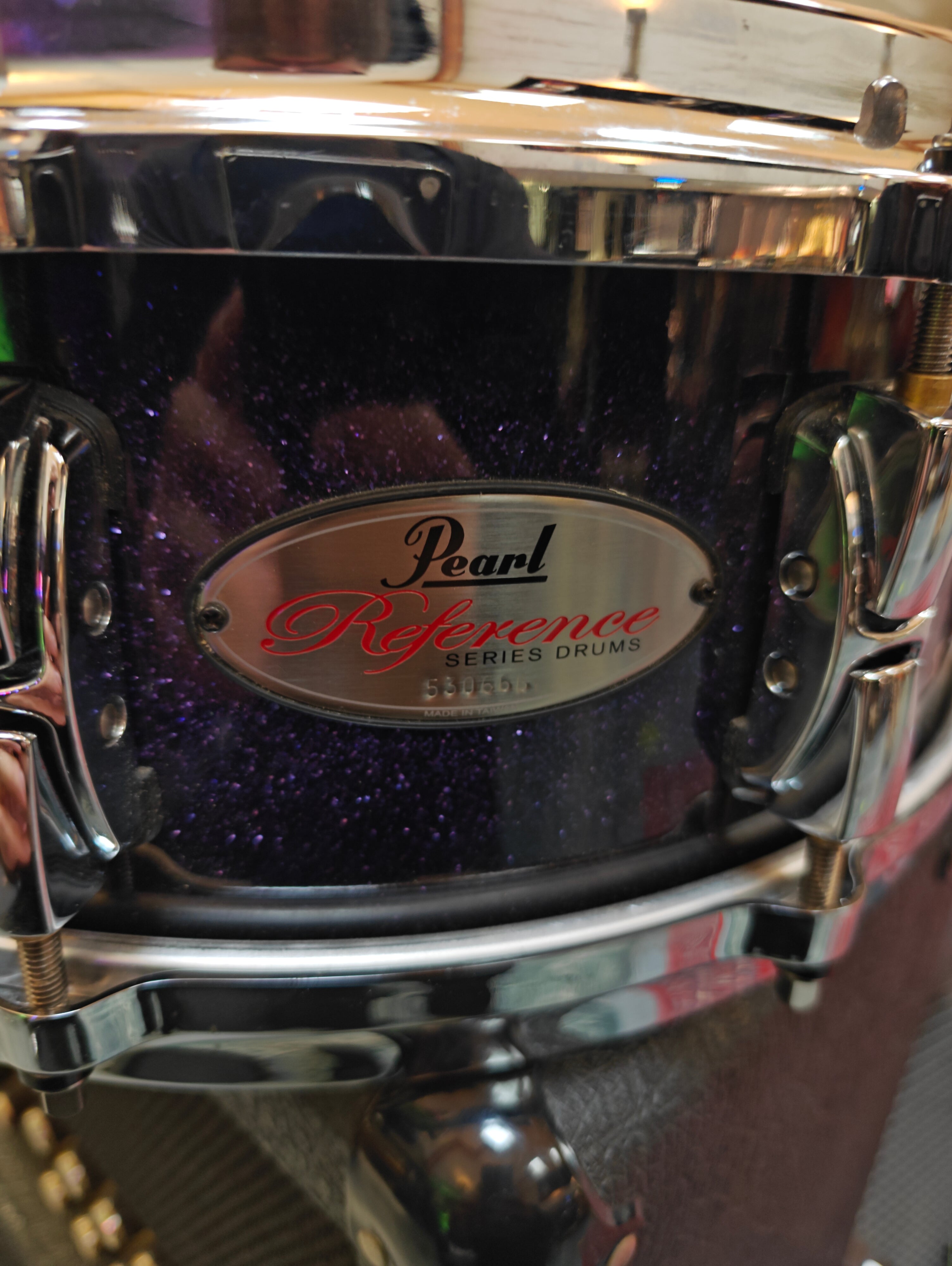 Pearl Reference 14 X 5 Virveltrumma Purple Craze Lack