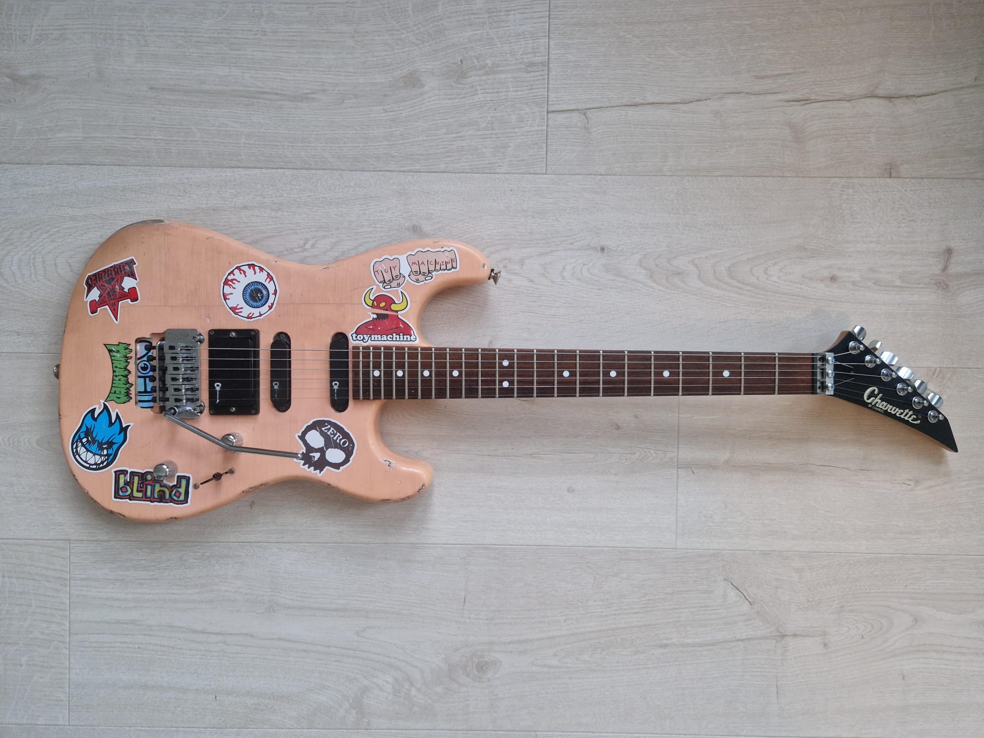 Charvette 250 w/ Floyd Rose I 1980s by Relicpaja