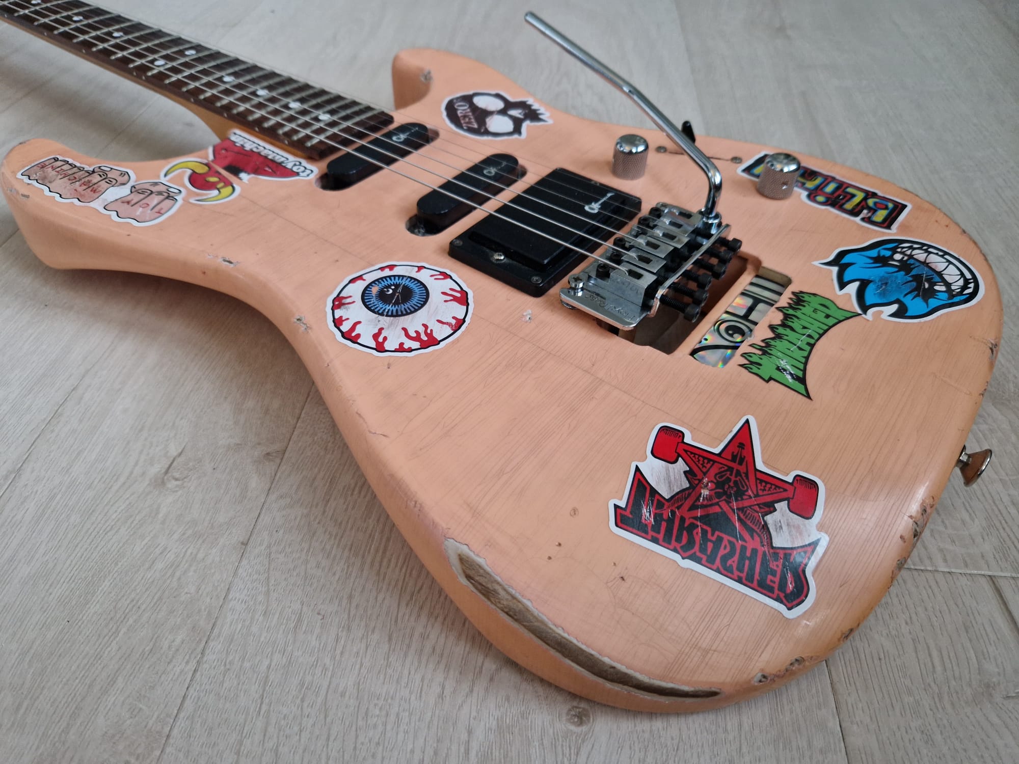 Charvette 250 w/ Floyd Rose I 1980s by Relicpaja