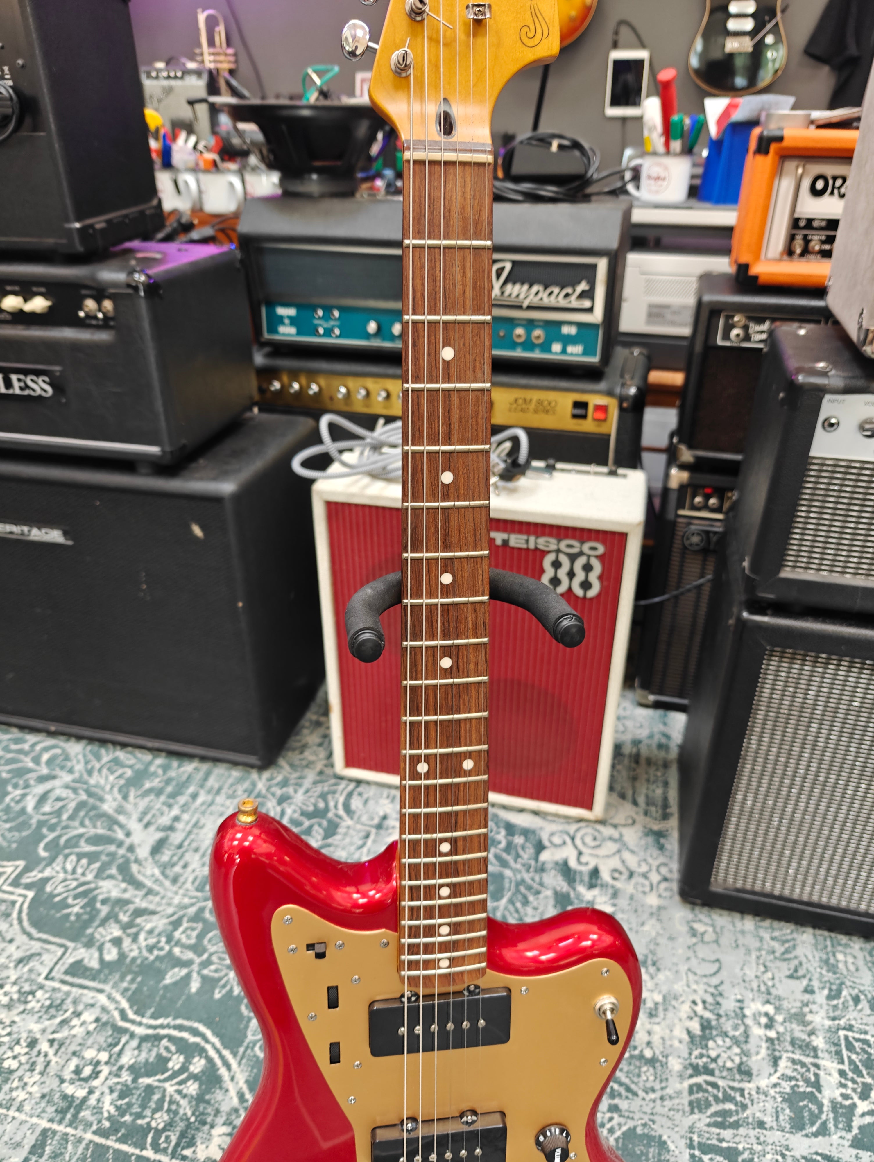 Squier Deluxe Jazzmaster CAR 2016