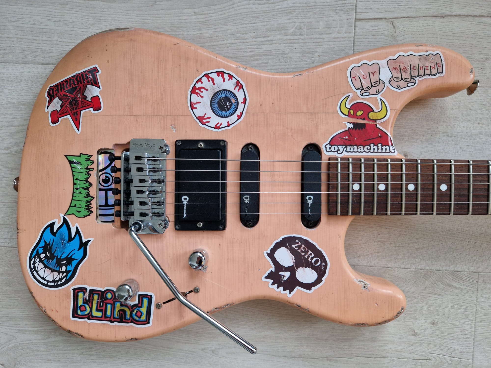 Charvette 250 w/ Floyd Rose I 1980s by Relicpaja