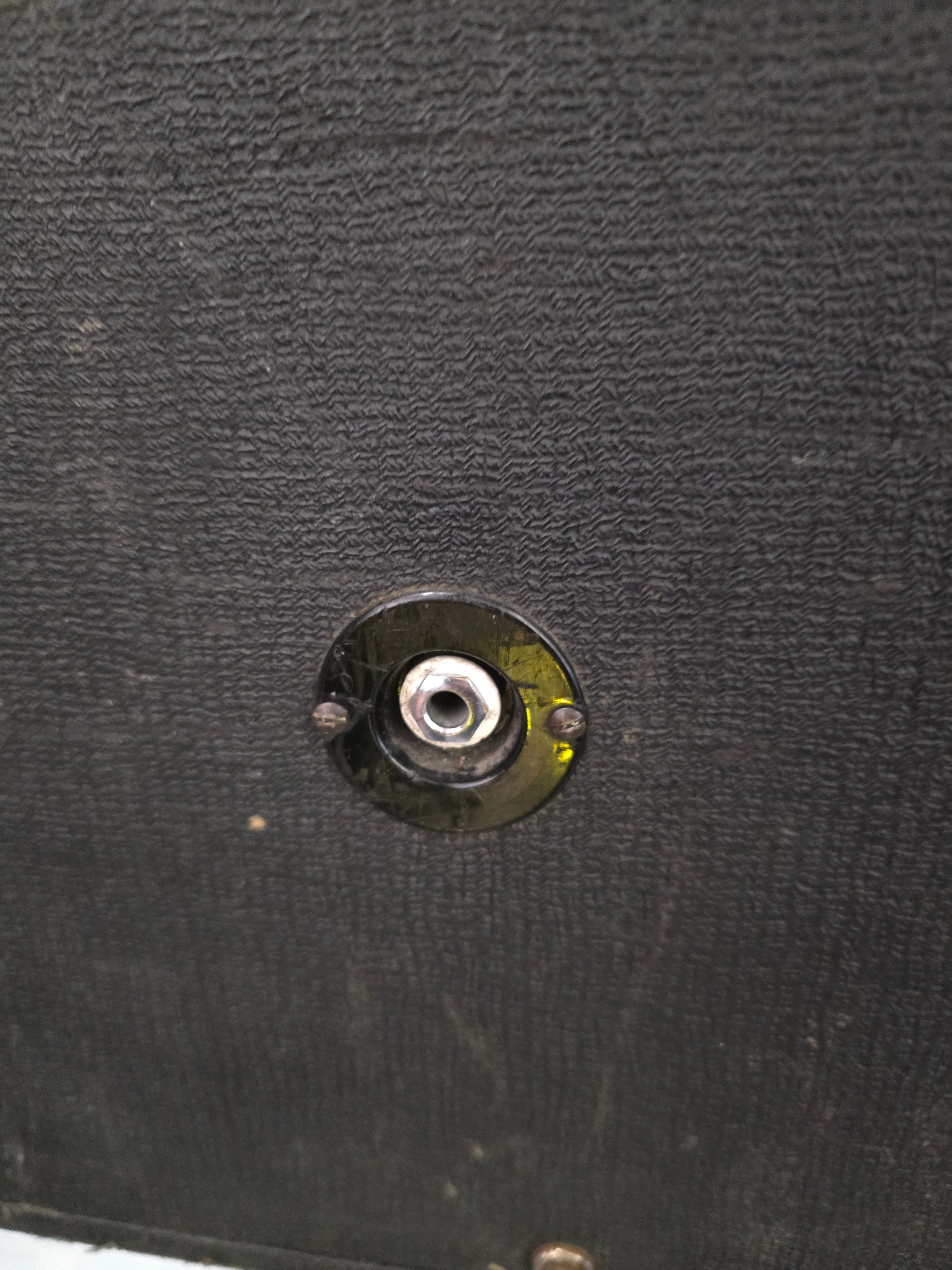 Gabinete de Bajo Vox Foundation de los años 60 con Peavey Black Widow 1801-8 LT BW