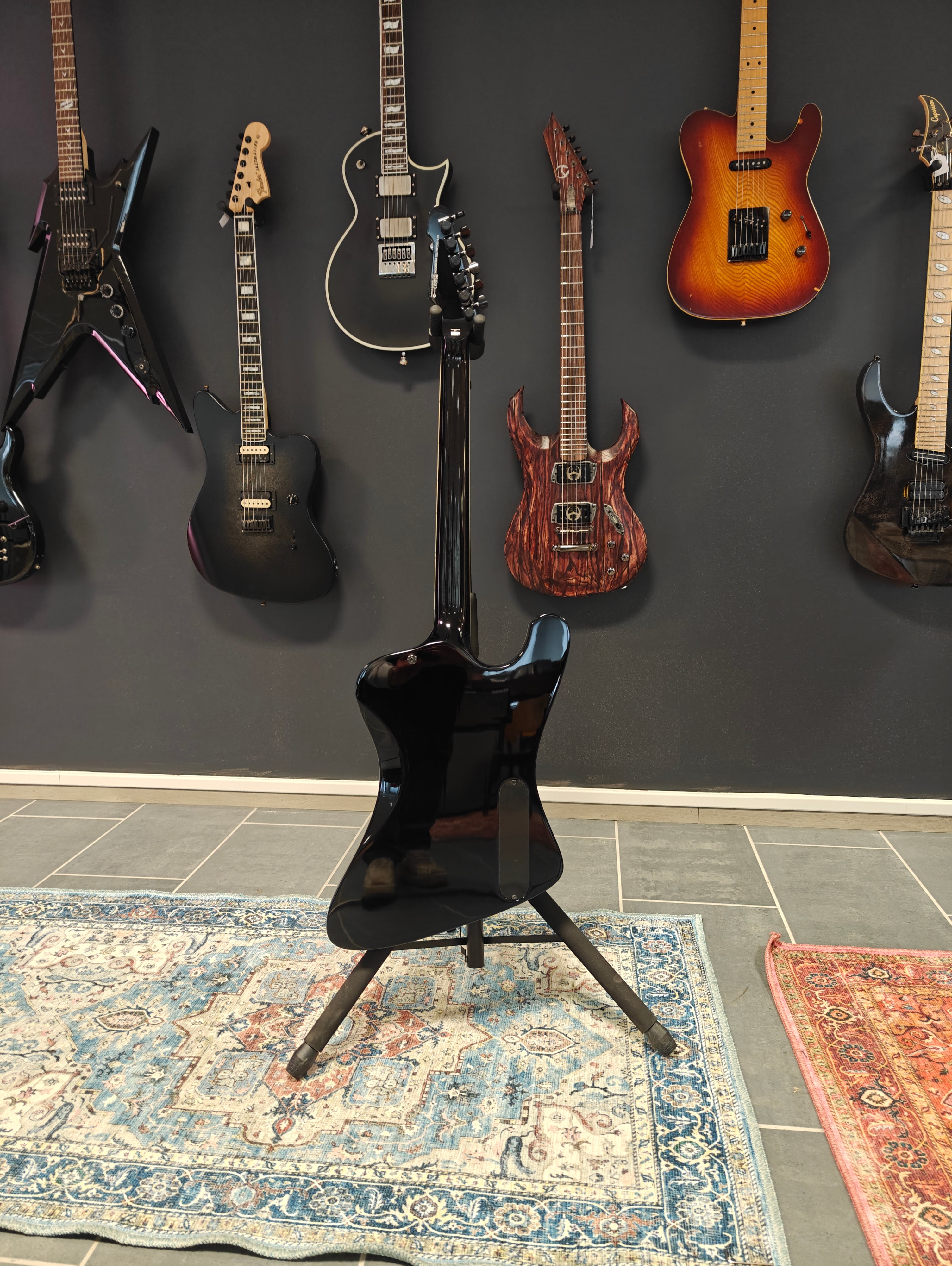 ESP LTD Phoenix-1000QM See Thru Black Sunburst Lefty