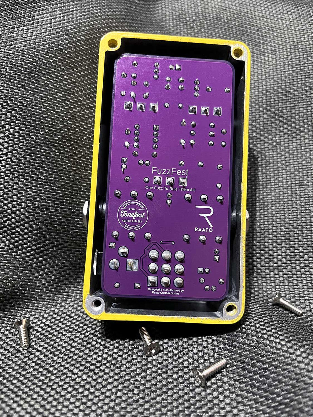 Tonefest x Raato Guitars Fuzzfest Limited Run Fuzz Pedal