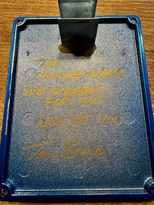 Browntone Hoochee-Mama Overdrive Pedal 2006 S:N 0001