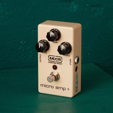 MXR Custom Shop Micro amp+