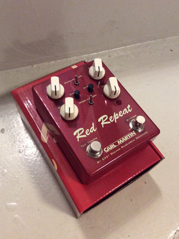 SOLD Carl Martin "Red Repeal" Delay
