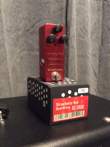 One Control "Srawberry Red" Overdrive